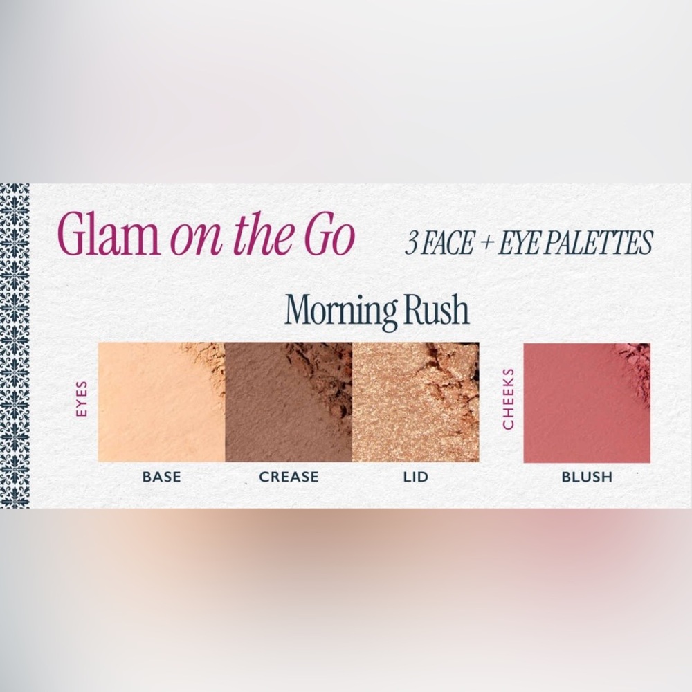 Laura Geller "Morning Rush" Glam on the Go Face + Eye Palette - Picture 2 of 4